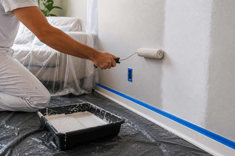 Pintura de Parede sem Sujeira: Guia Prático para Fazer Sozinho