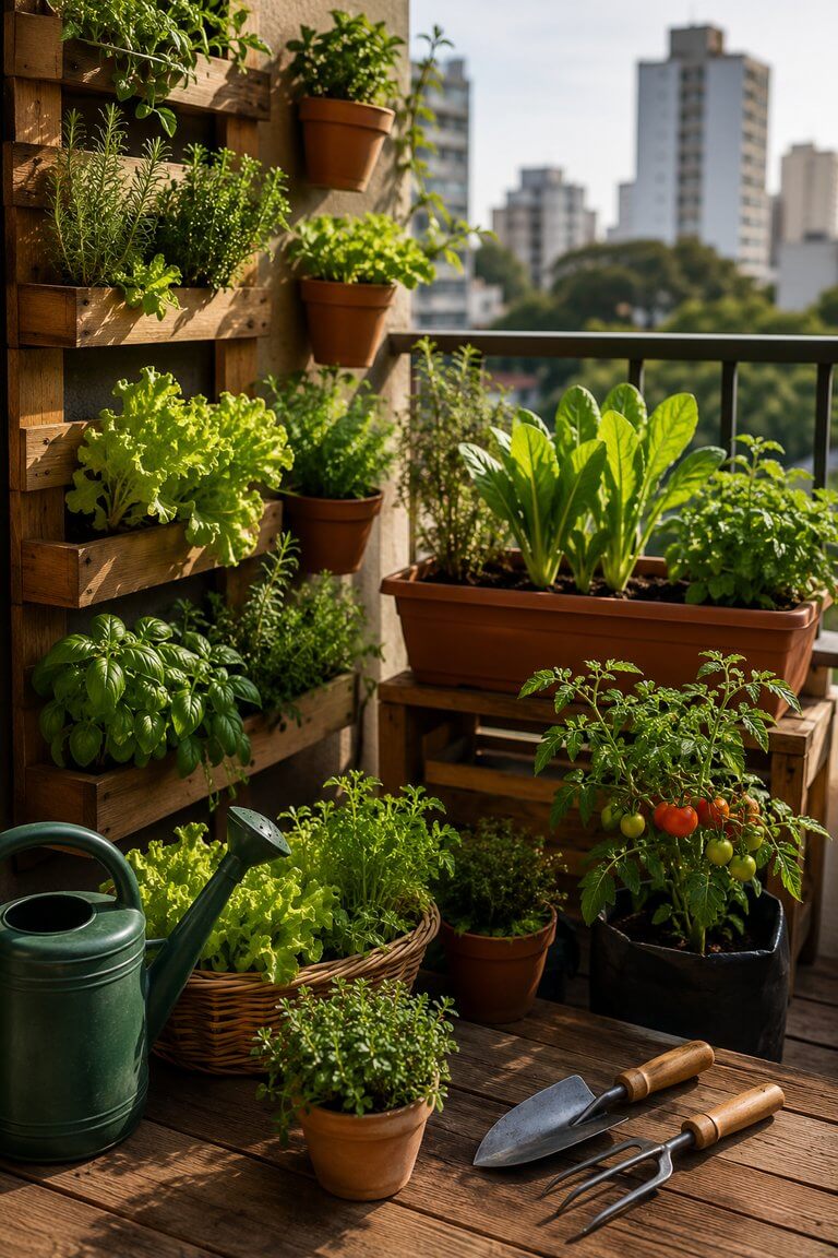 Como Criar uma Horta Urbana em Pequenos Espaços: Guia Prático Sem Complicação